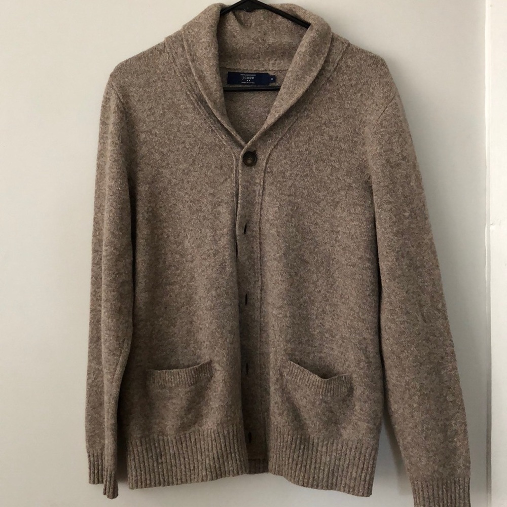 J. Crew lambs wool cardigan